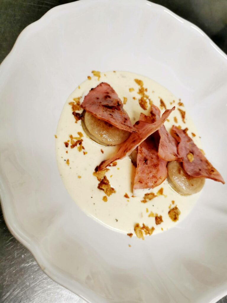 Boudin Blanc sauce Maroilles_PhilosOeuf